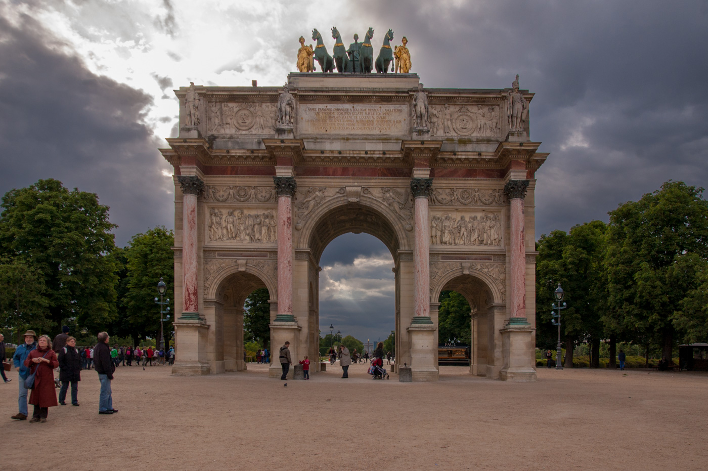 Arc de Triomphe petit, Paris