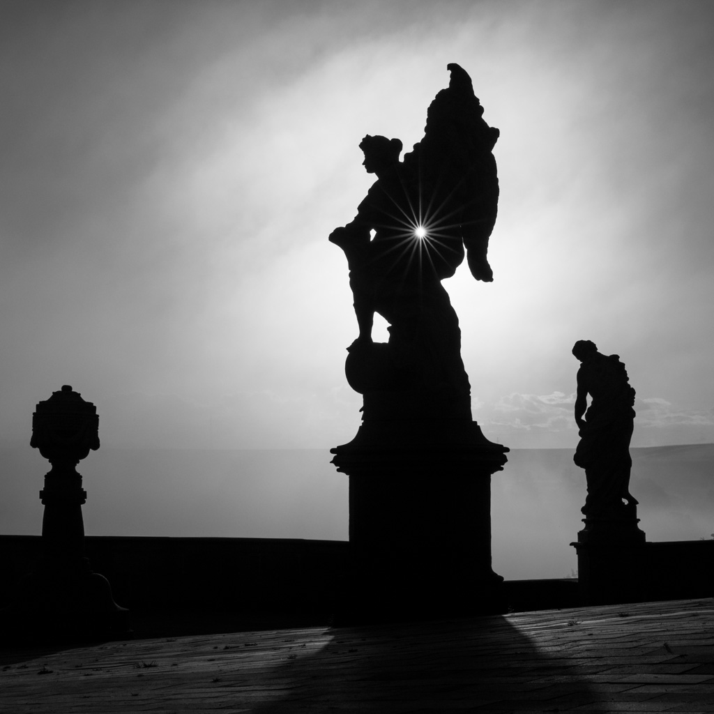 barokní socha Náboženství / baroque statue of Religion (M. B. Braun)